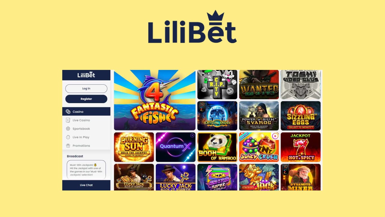 LiliBet online casino games