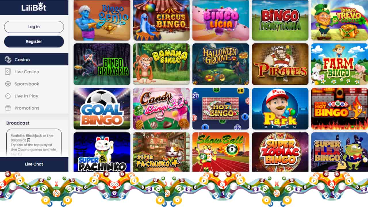 online bingo games at online casinos