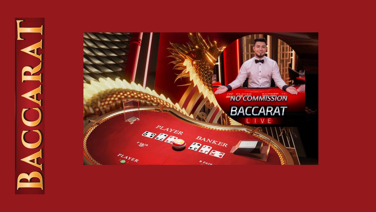 baccarat live dealer smiling at live casino baccarat studio